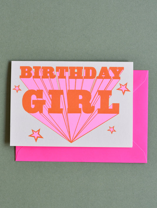 BIRTHDAY GIRL GREETING CARD