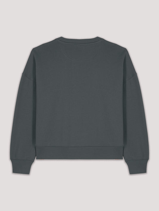 NIGHT LIGHTS CHARCOAL SWEATSHIRT