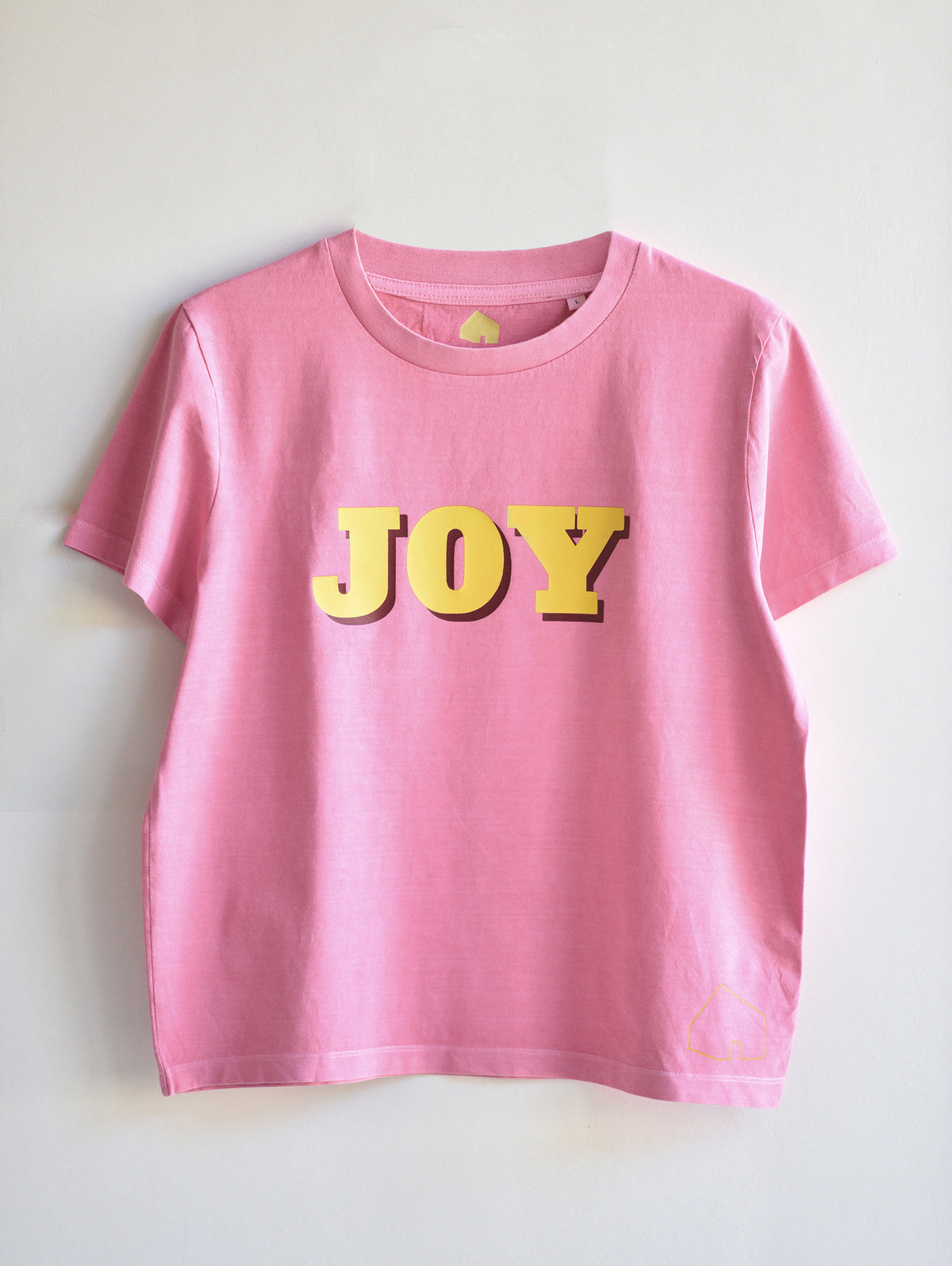 JOY on pink UNISEX fit- LTD EDITION