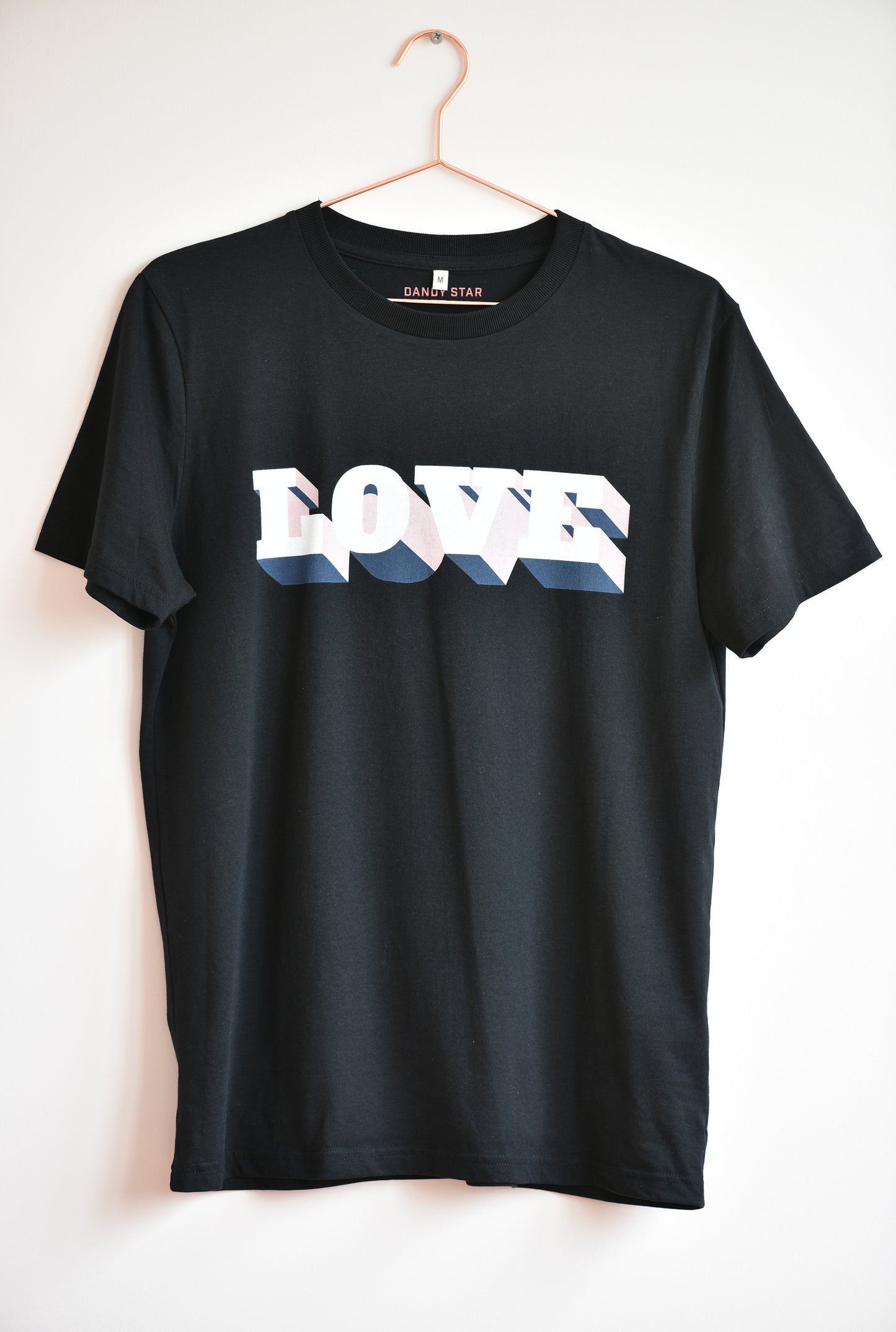 LOVE BLACK CLASSIC T-SHIRT - UNISEX