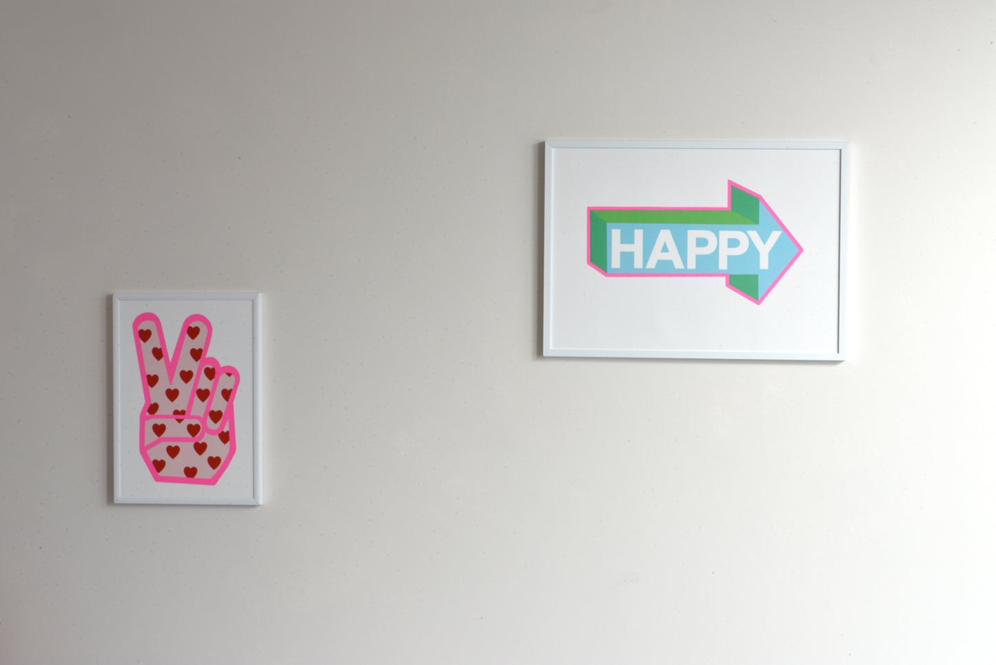 NEW PEACE HEARTS PRINTS