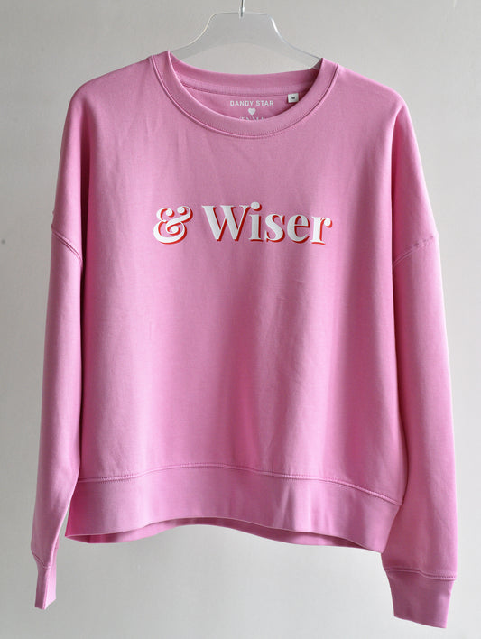 TNMA & WISER SWEATSHIRT CANDY PINK