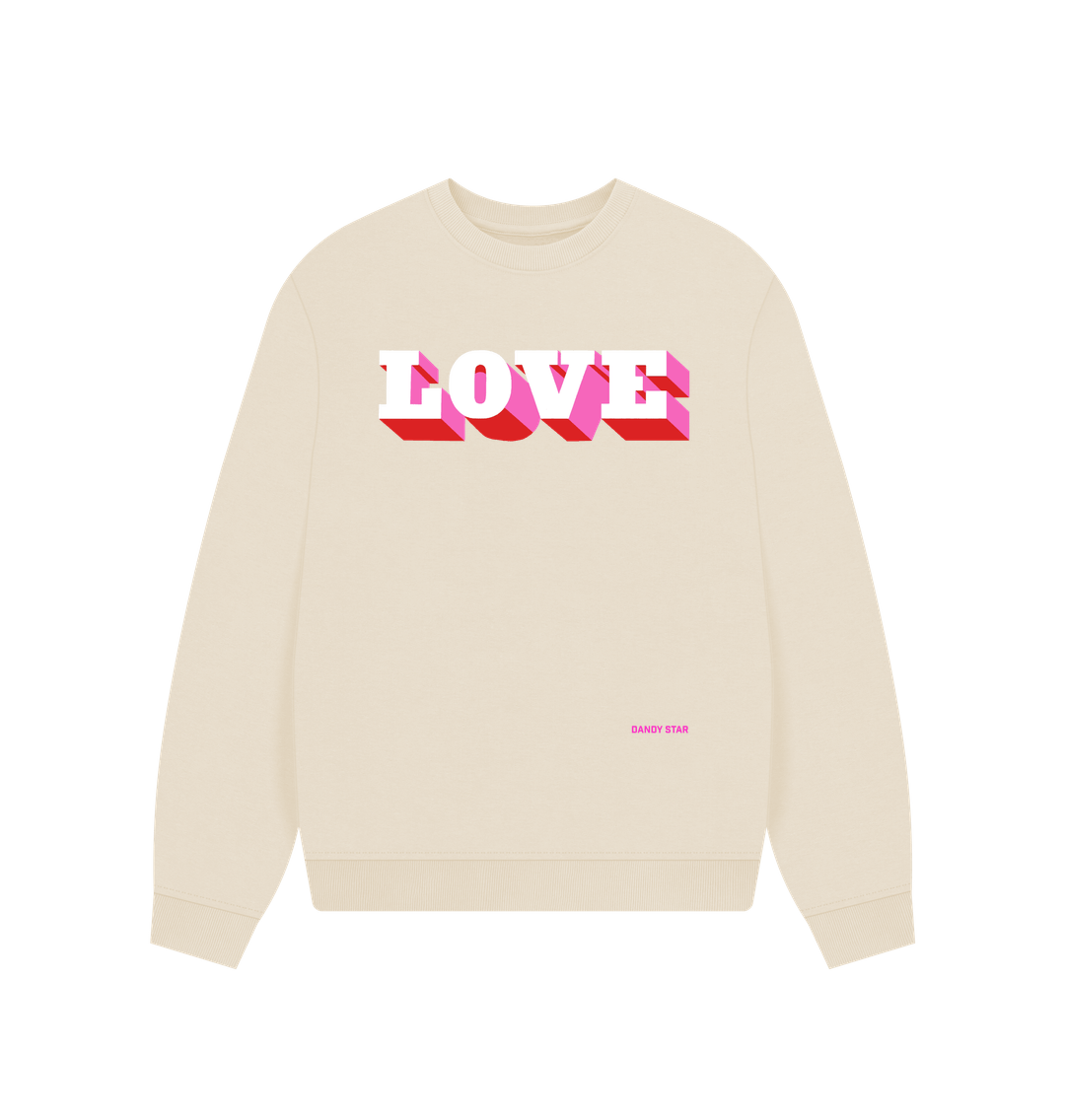 Oat Printed Sweater Front