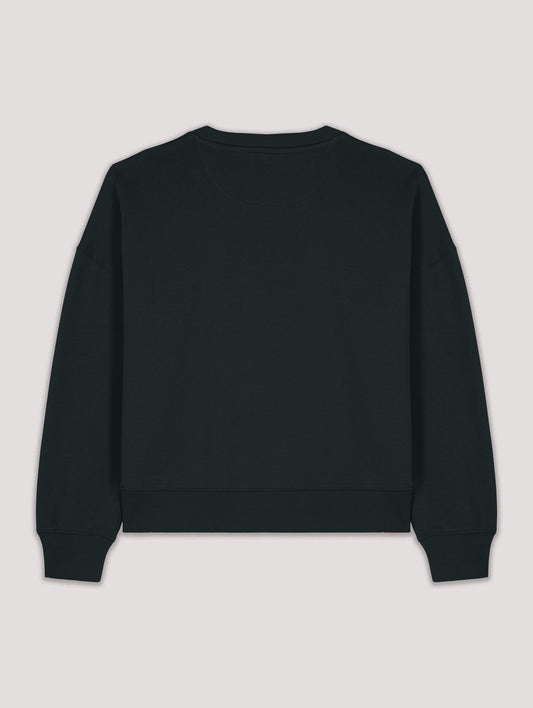 NIGHT LIGHTS BLACK SWEATSHIRT