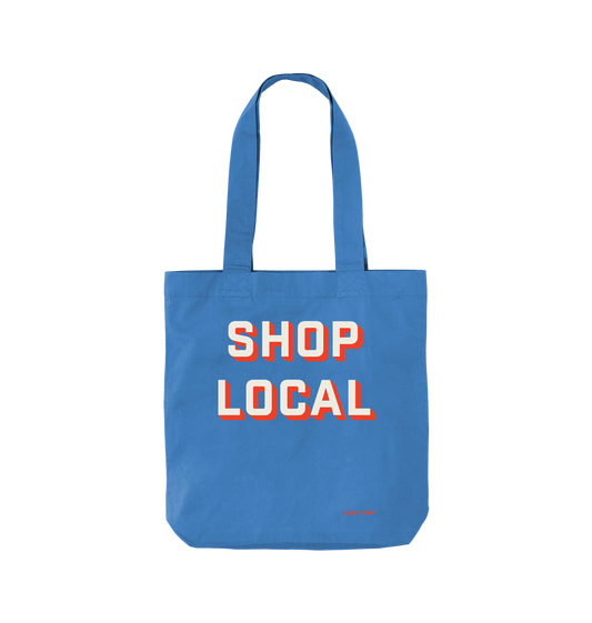 Cornflower Blue Printed Bag