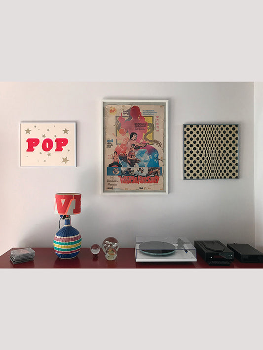 POP WITH STARS PRINT 40 x 50