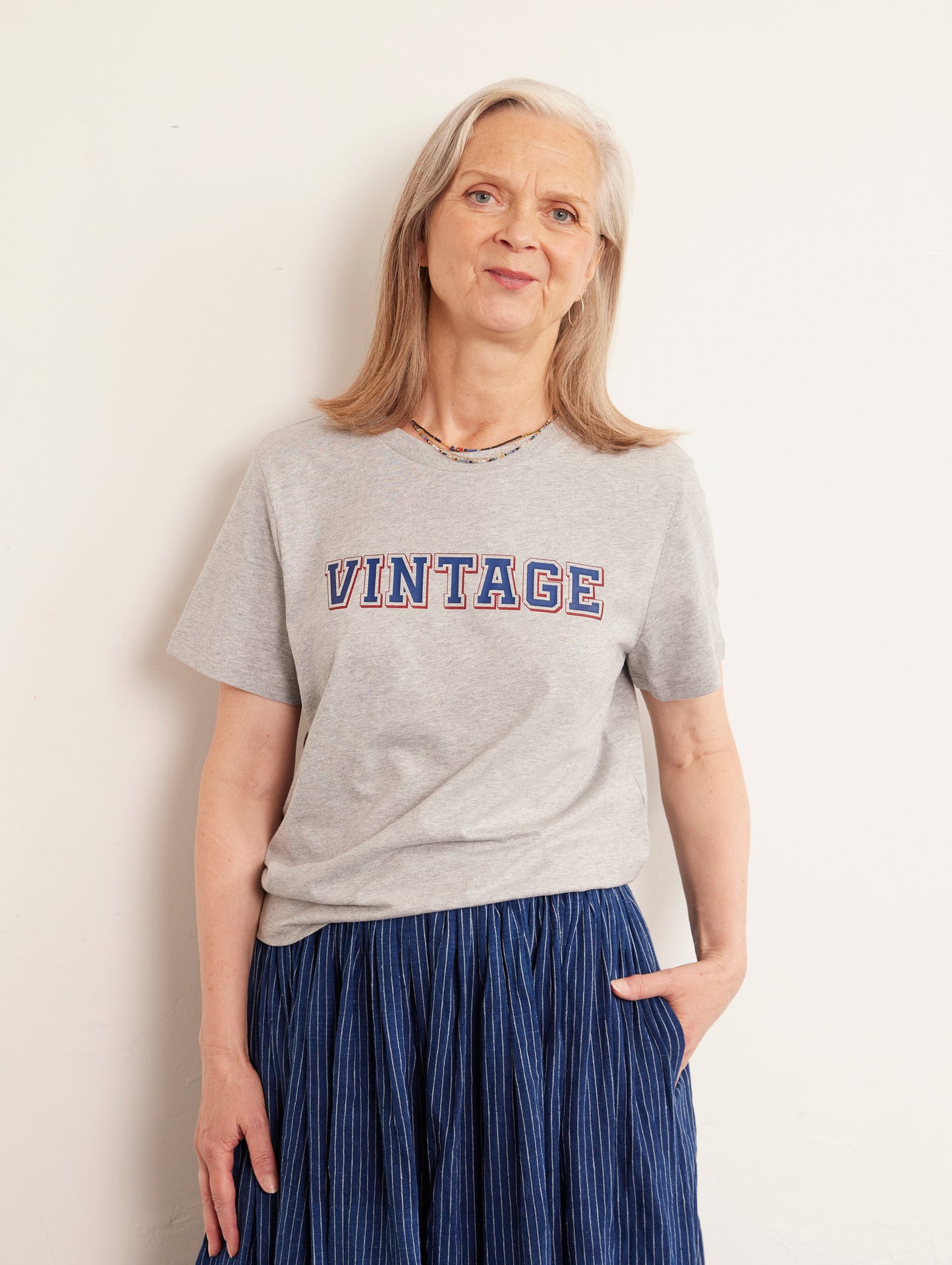 TNMA VINTAGE T-SHIRT GREY MARL