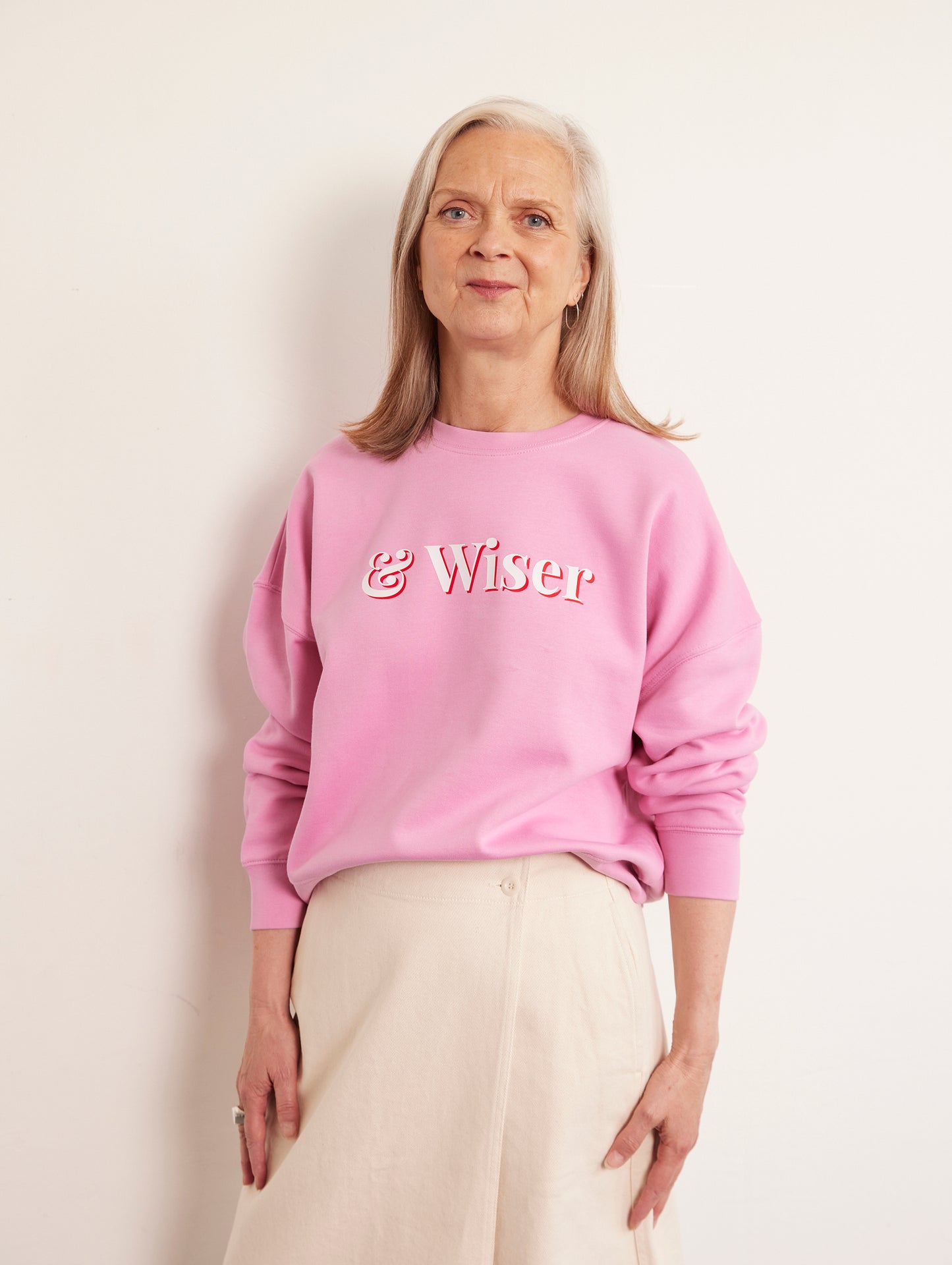 TNMA & WISER SWEATSHIRT CANDY PINK