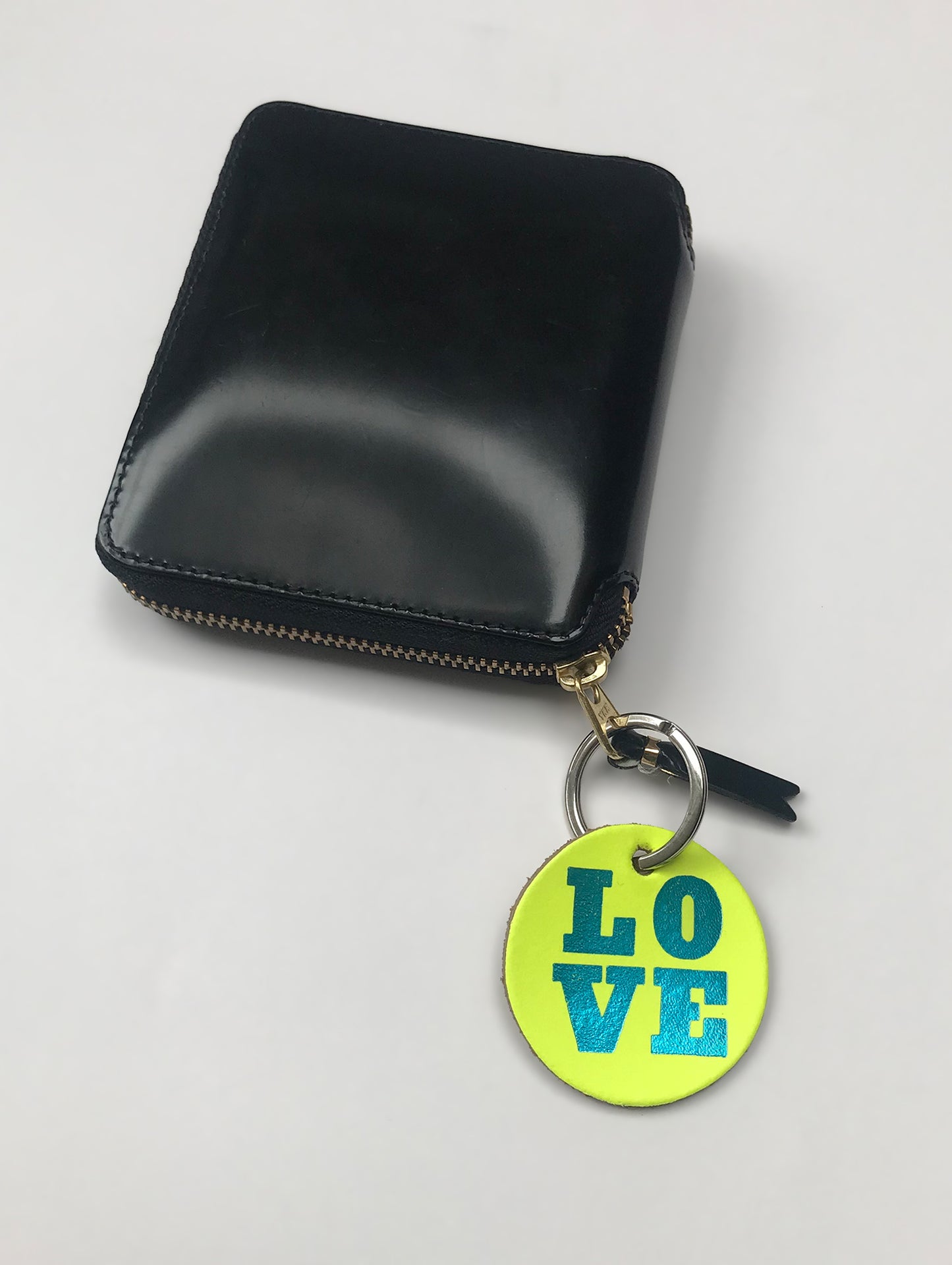 love neon keyring