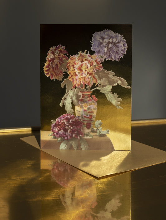 FLORAL GOLD GIFT BOX SET X6 CARDS