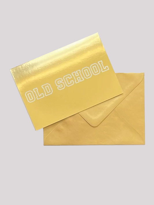 TNMA OLD SCHOOL GREETING CARD