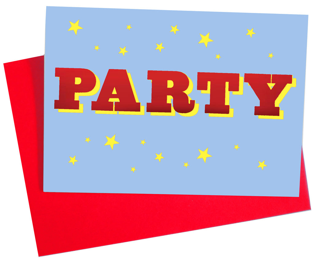PARTY CARD - Dandy Star