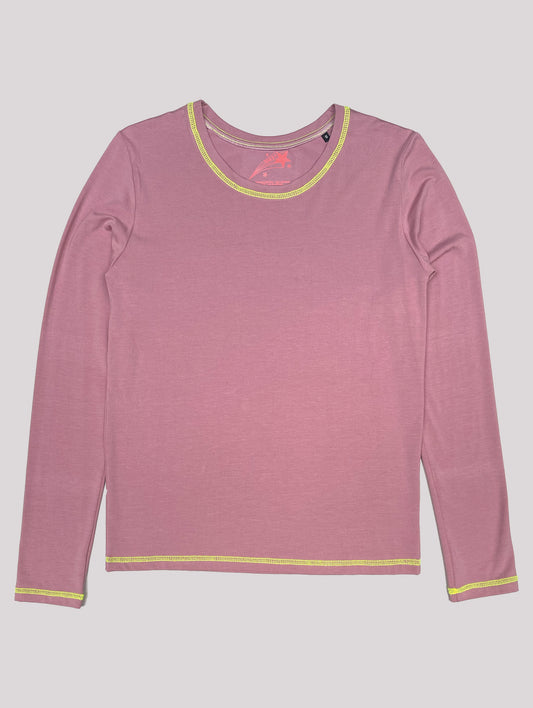 vintage rose long sleeve t-shirt