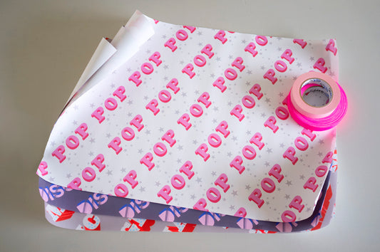 POP - SINGLE SHEET AS ADD ON ORDER / 5 OR 10 SHEETS - Dandy Star