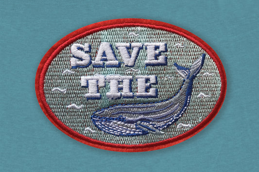 DANDY STAR SAVE THE WHALE PATCH - Dandy Star