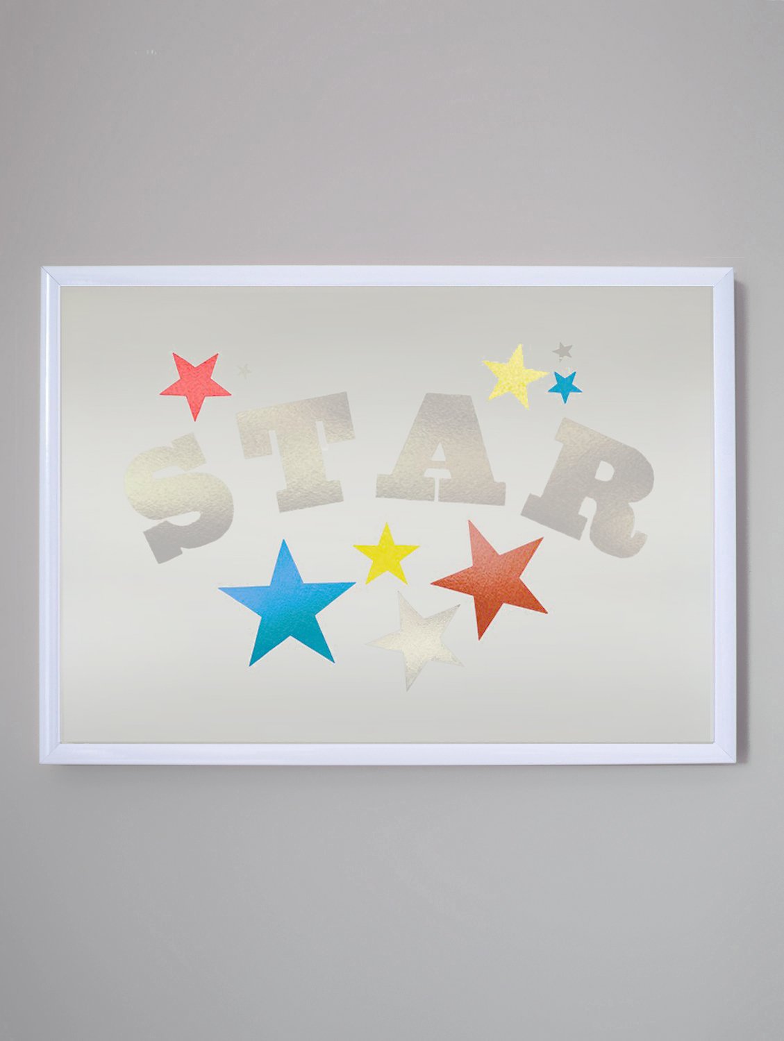 STAR FOIL A4 PRINT