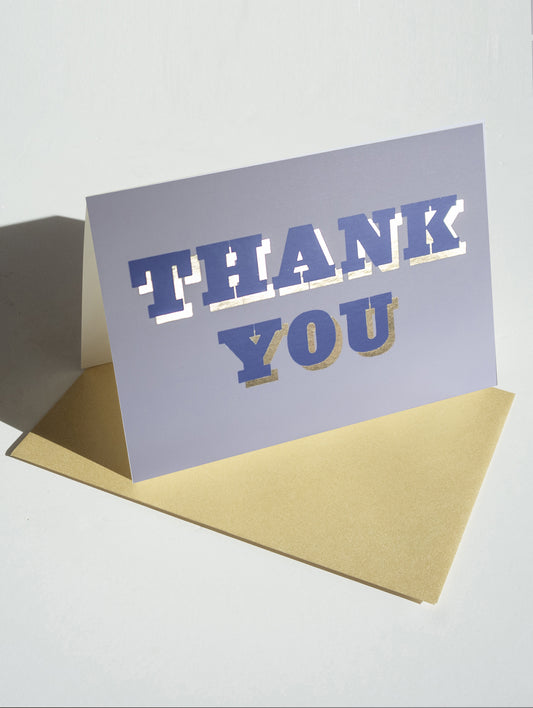 Thank you card