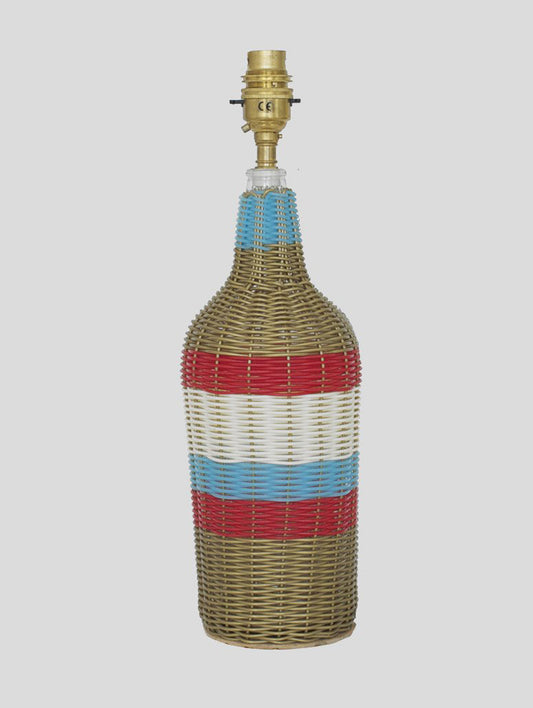 woven lamp base