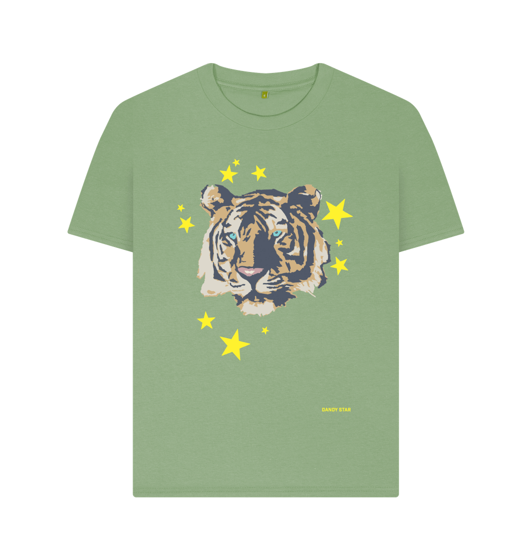 Sage Printed T-shirt Front