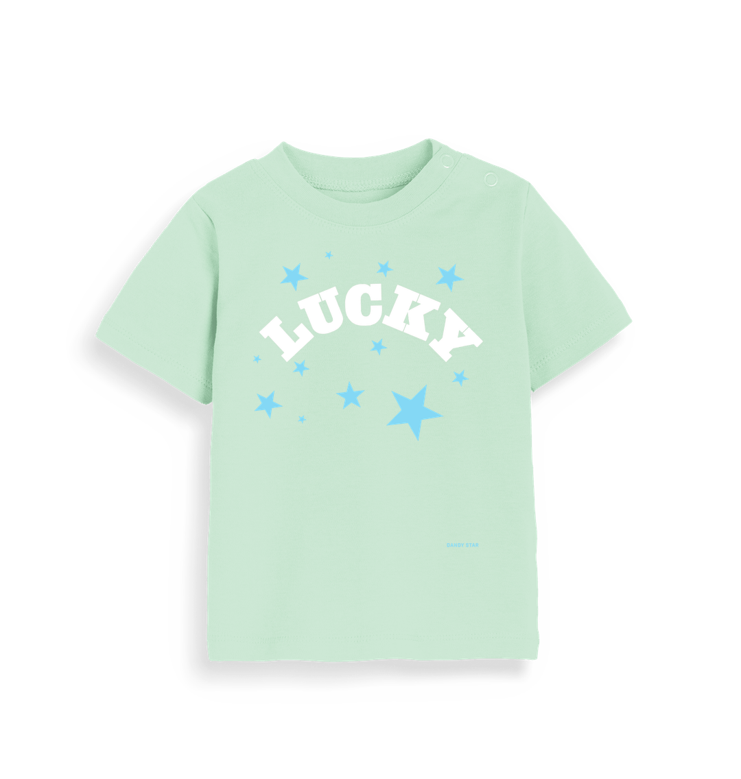 Mint Printed Kids T-Shirt