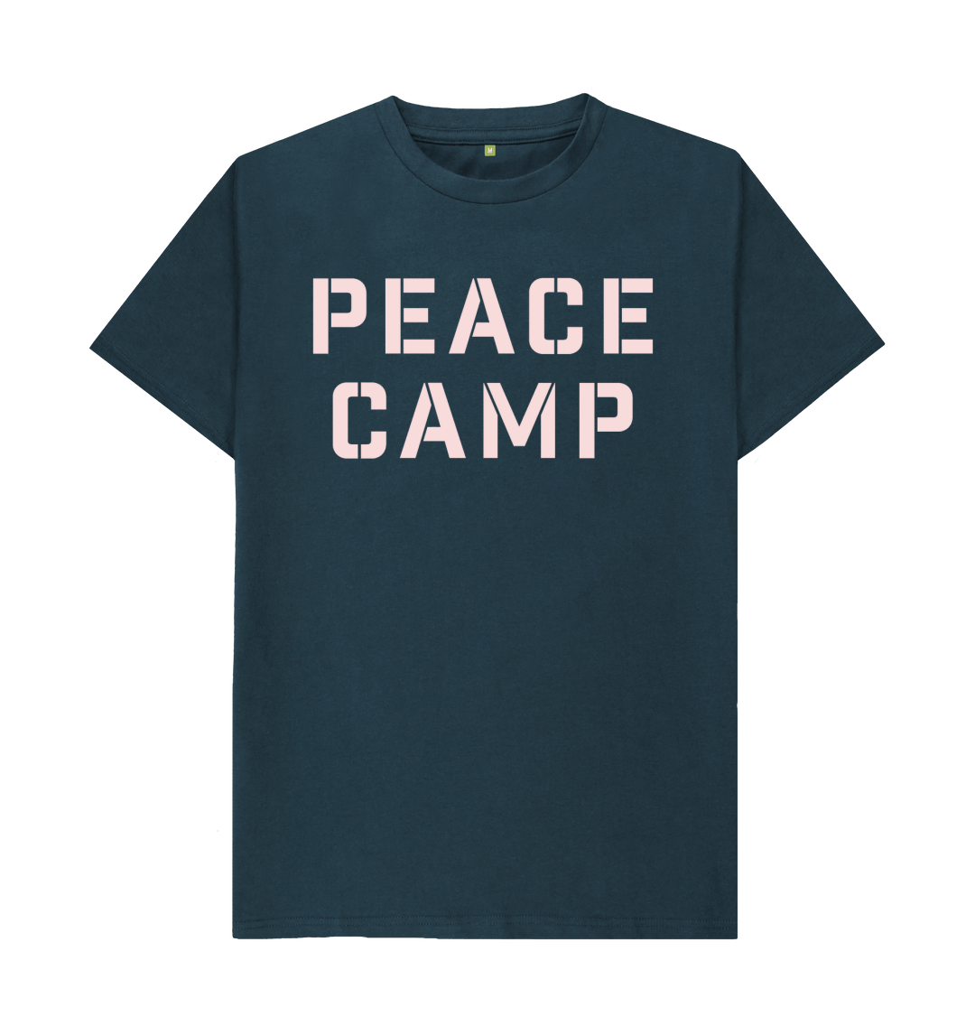 Denim Blue Printed T-shirt Front