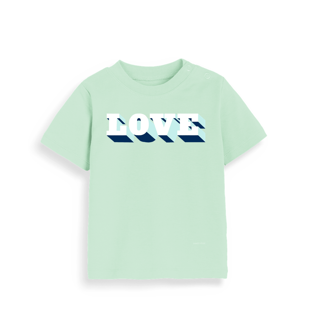 Mint Printed Kids T-Shirt