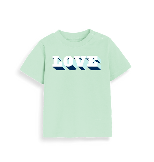 Mint Printed Kids T-Shirt