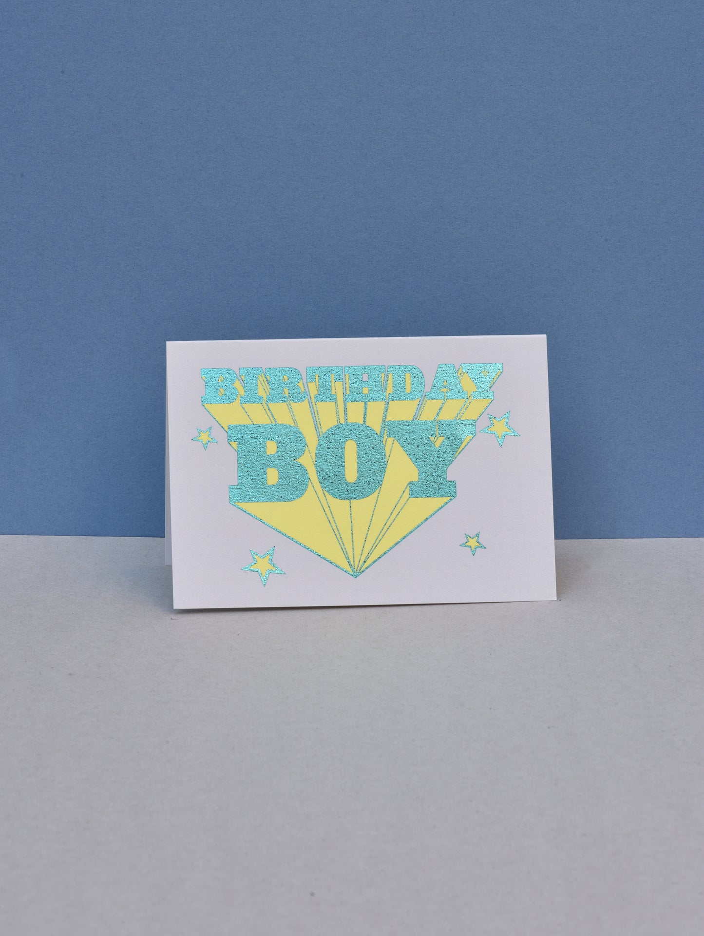 BIRTHDAY BOY GREETING CARD