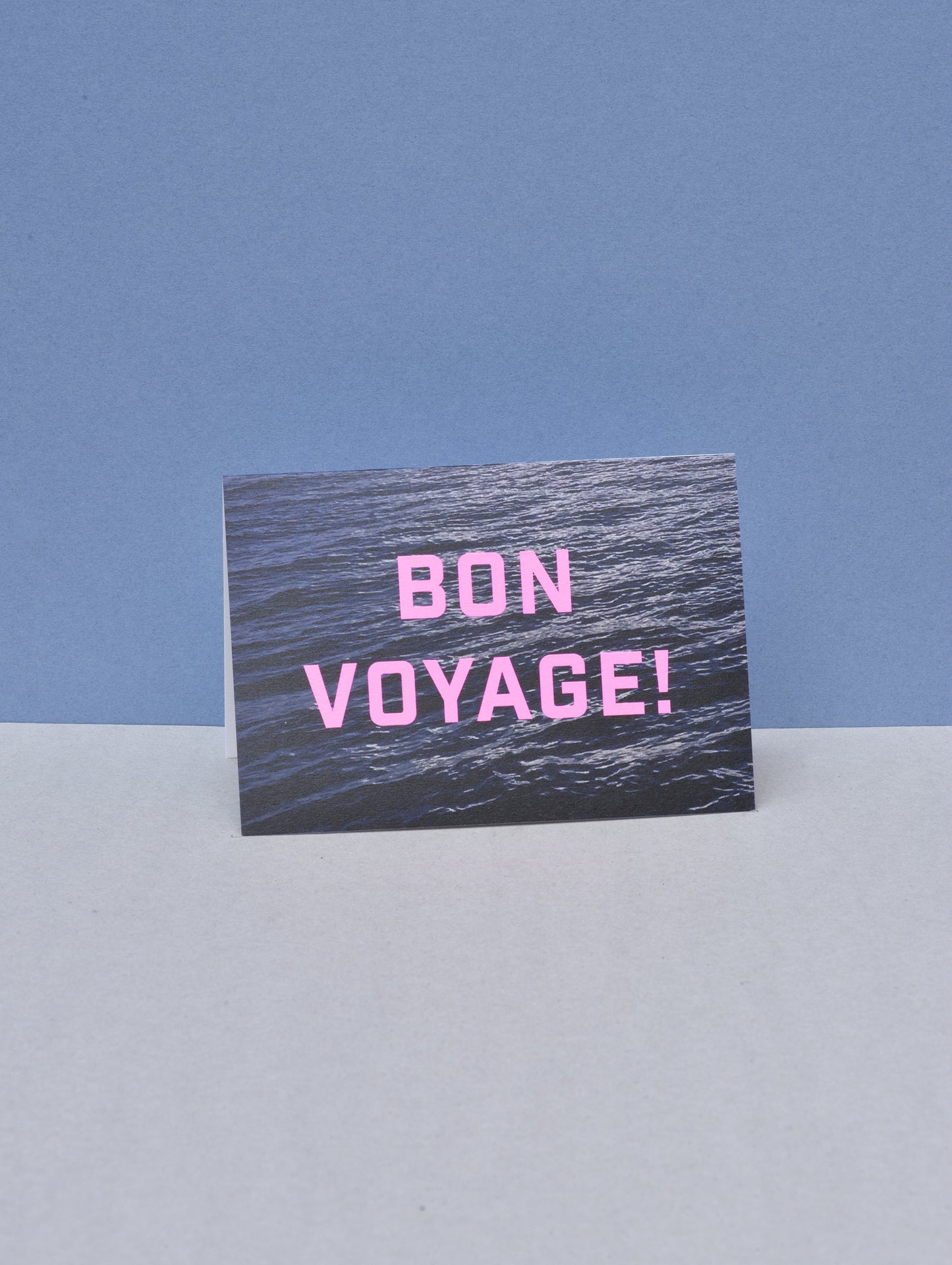 BON VOYAGE GREETING CARD