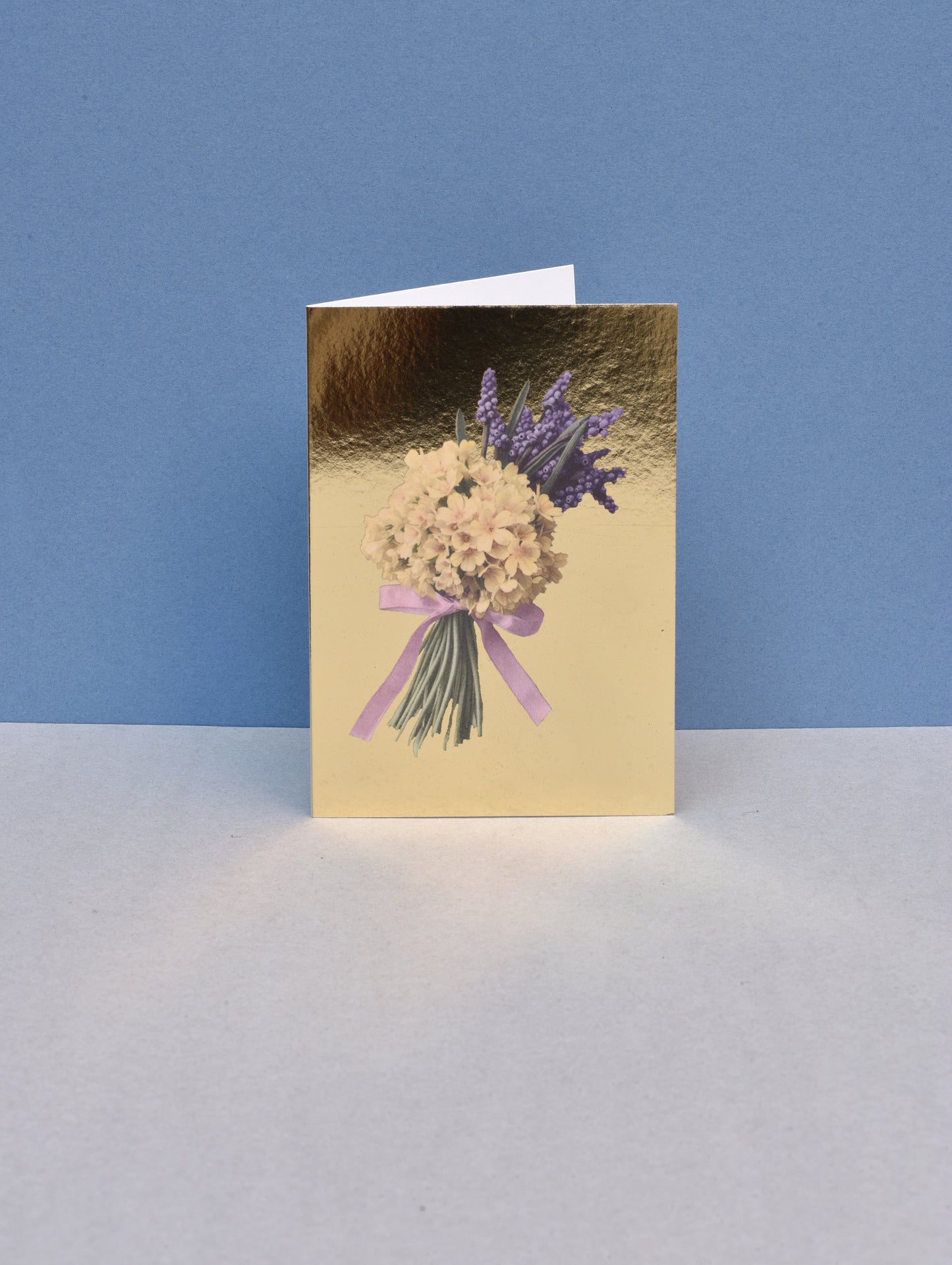 GOLD BOUQUET GREETING CARD