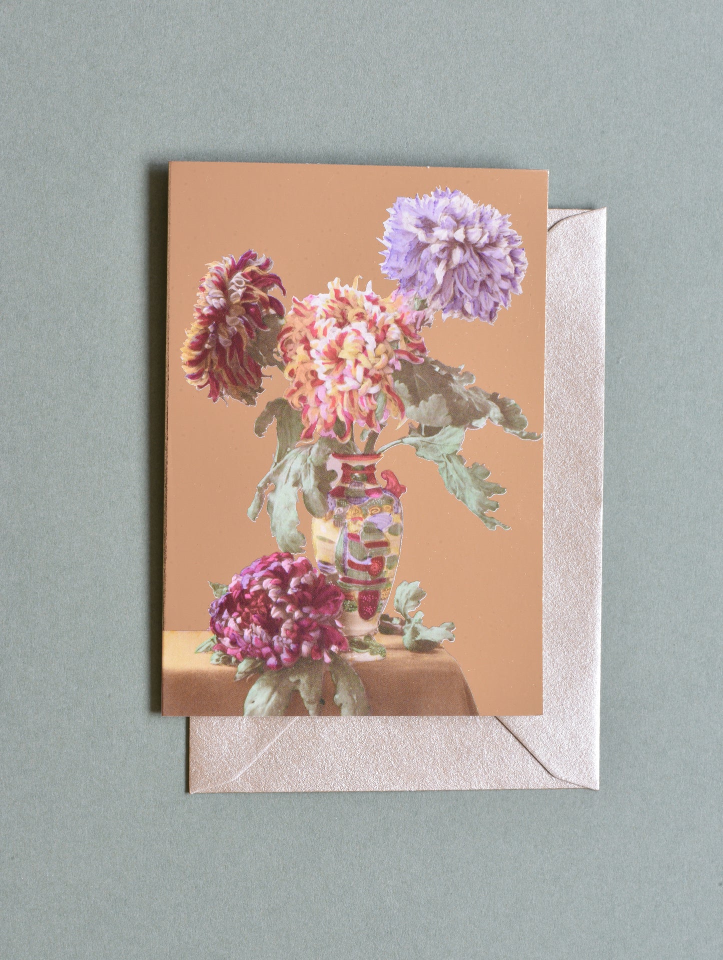 CHRYSANTHEMUMS GREETING CARD