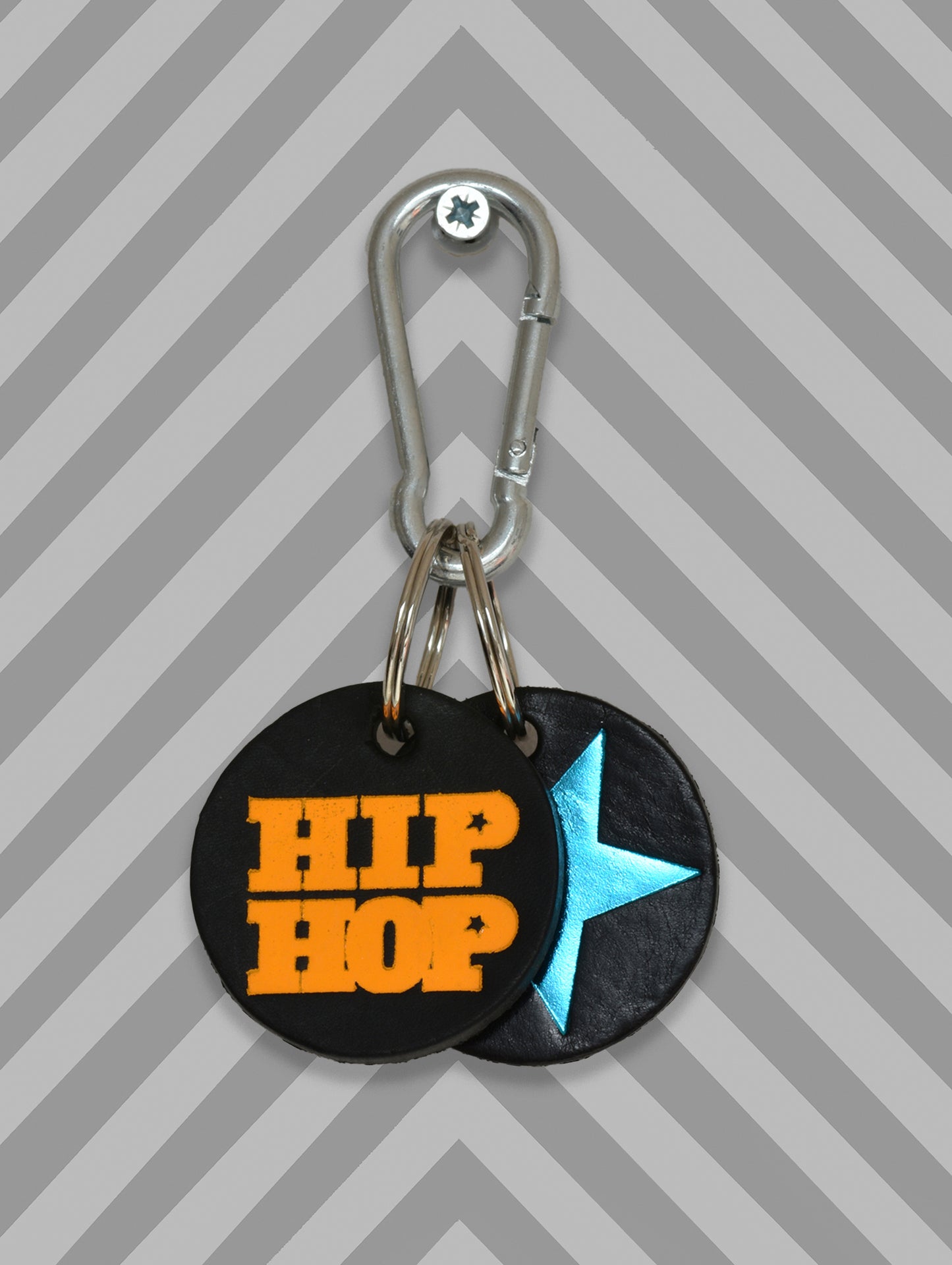 HIP HOP DARK KEYRING