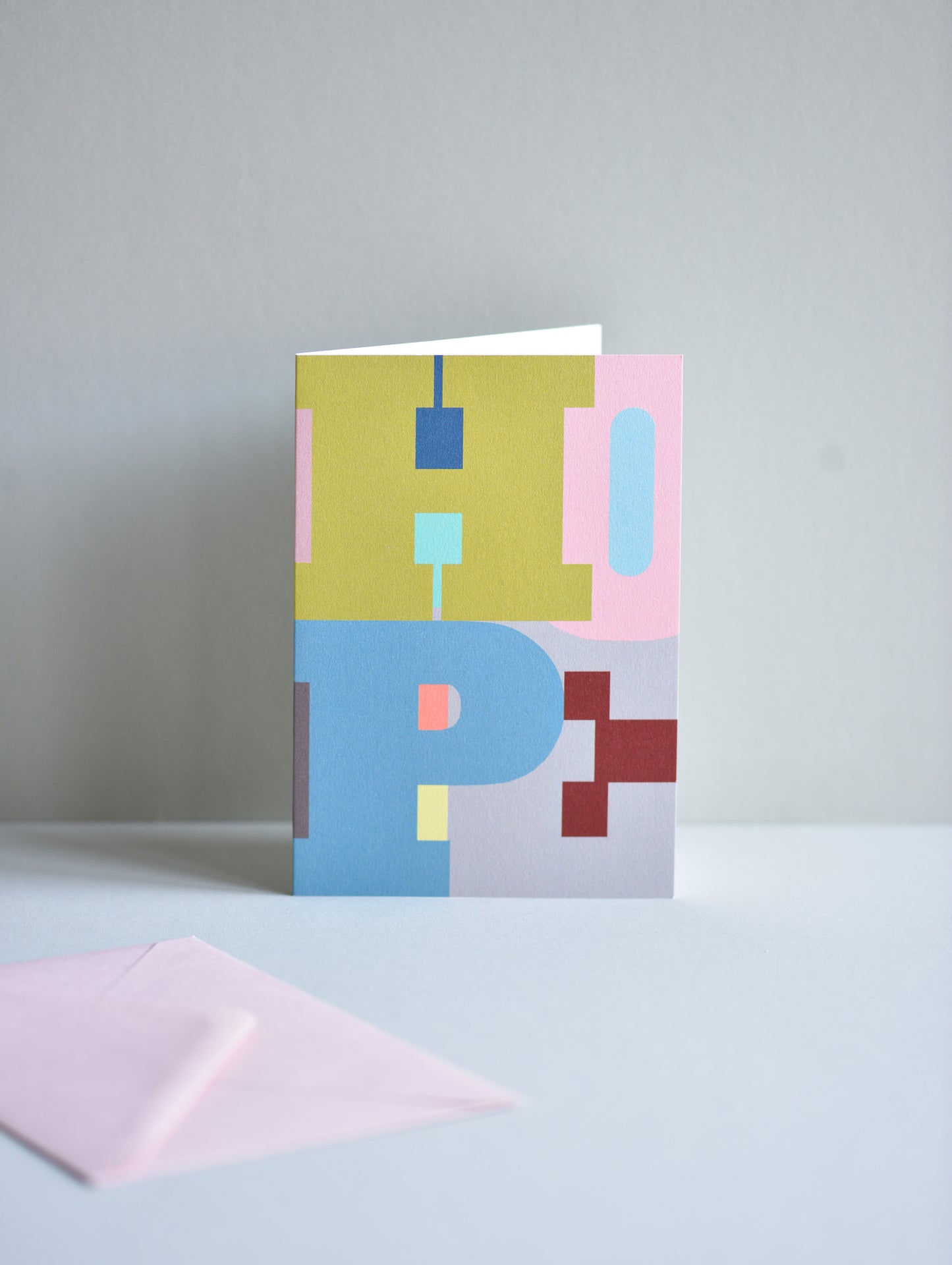 HOPE COLOUR BLOCK CARD