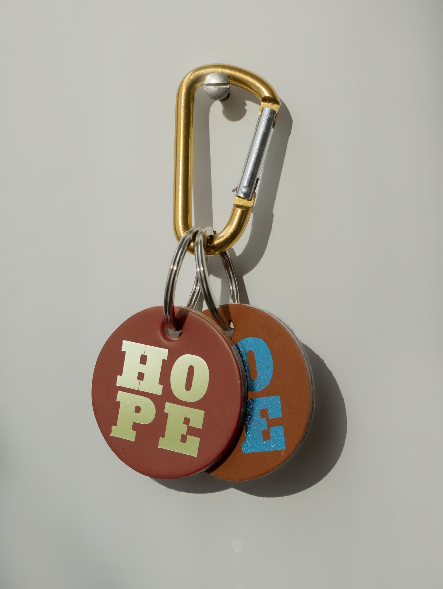 HOPE LEATHER KEY RING