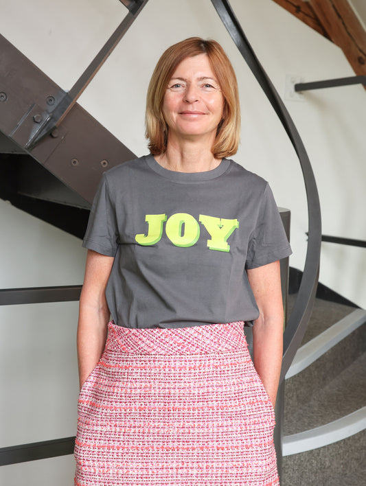 JOY charcoal grey UNISEX fit