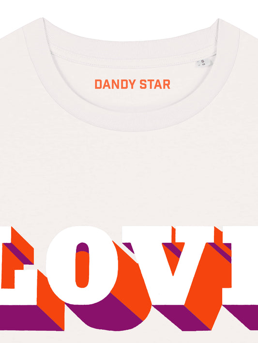 LOVE OFF WHITE T-SHIRT