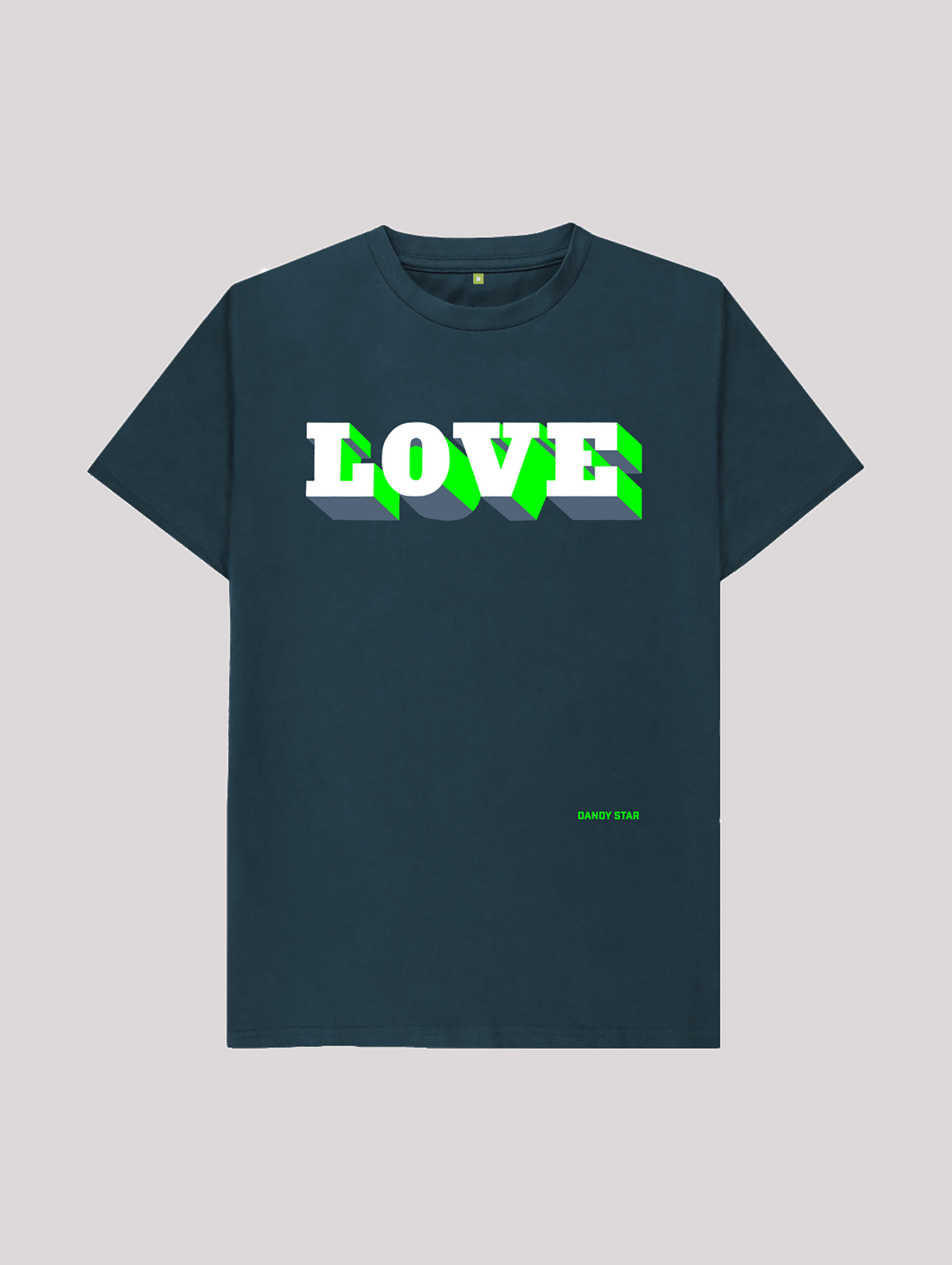 LOVE DENIM T-SHIRT UNISEX