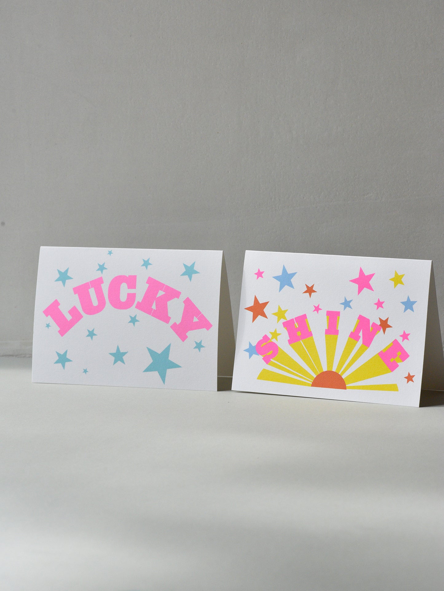 lucky and shine cards