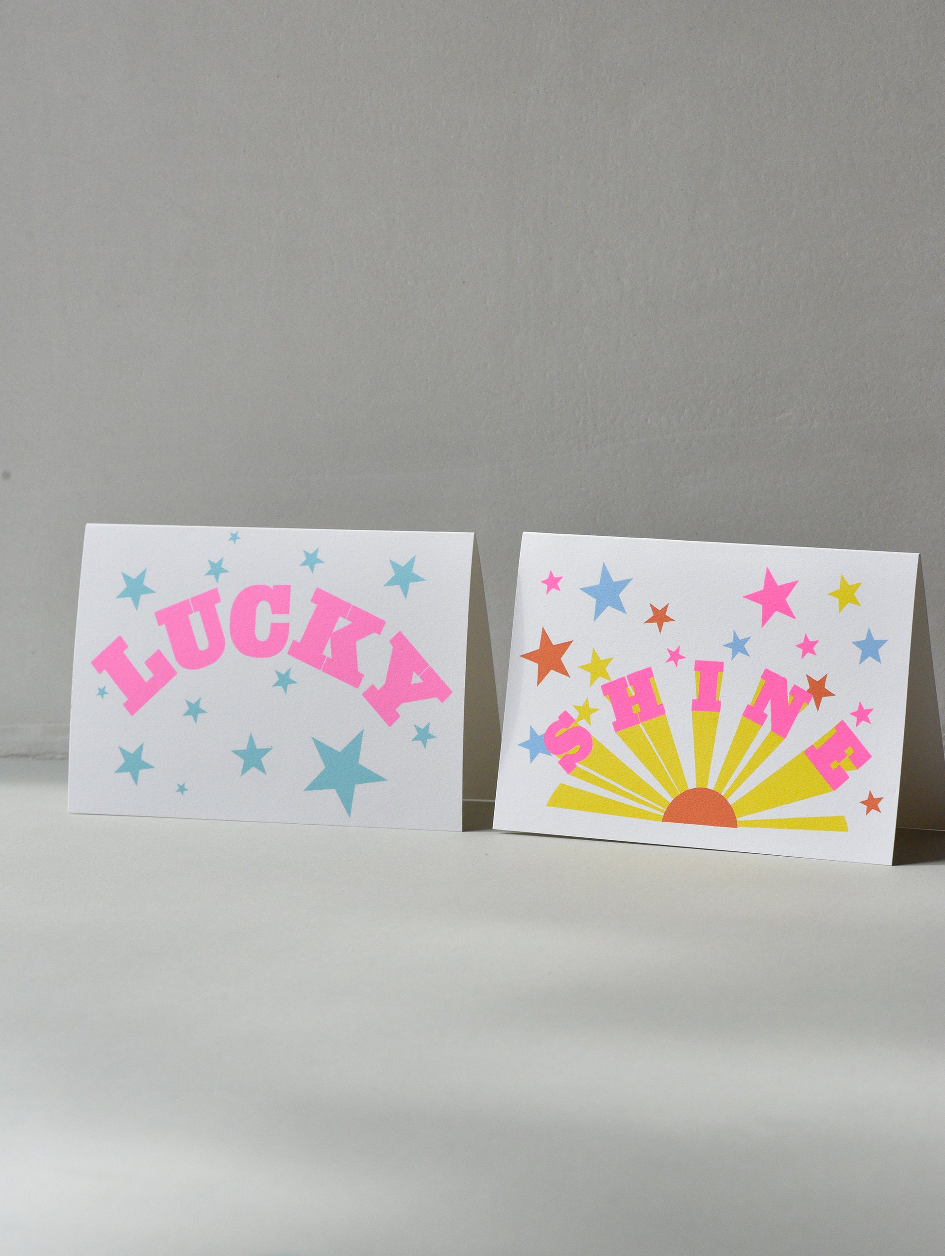 lucky and shine cards