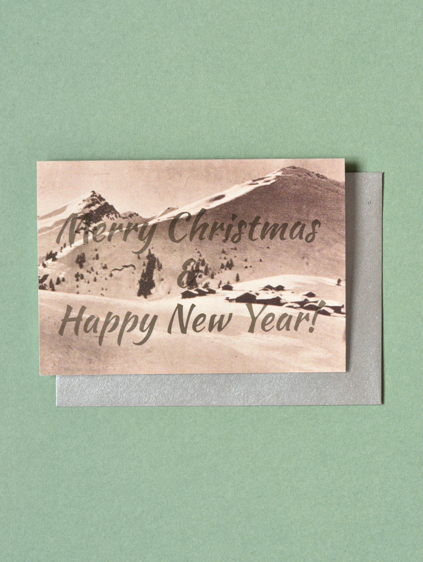 MERRY CHRISTMAS & HAPPY NEW YEAR GREETING CARD