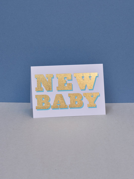 NEW BABY GREETING CARD