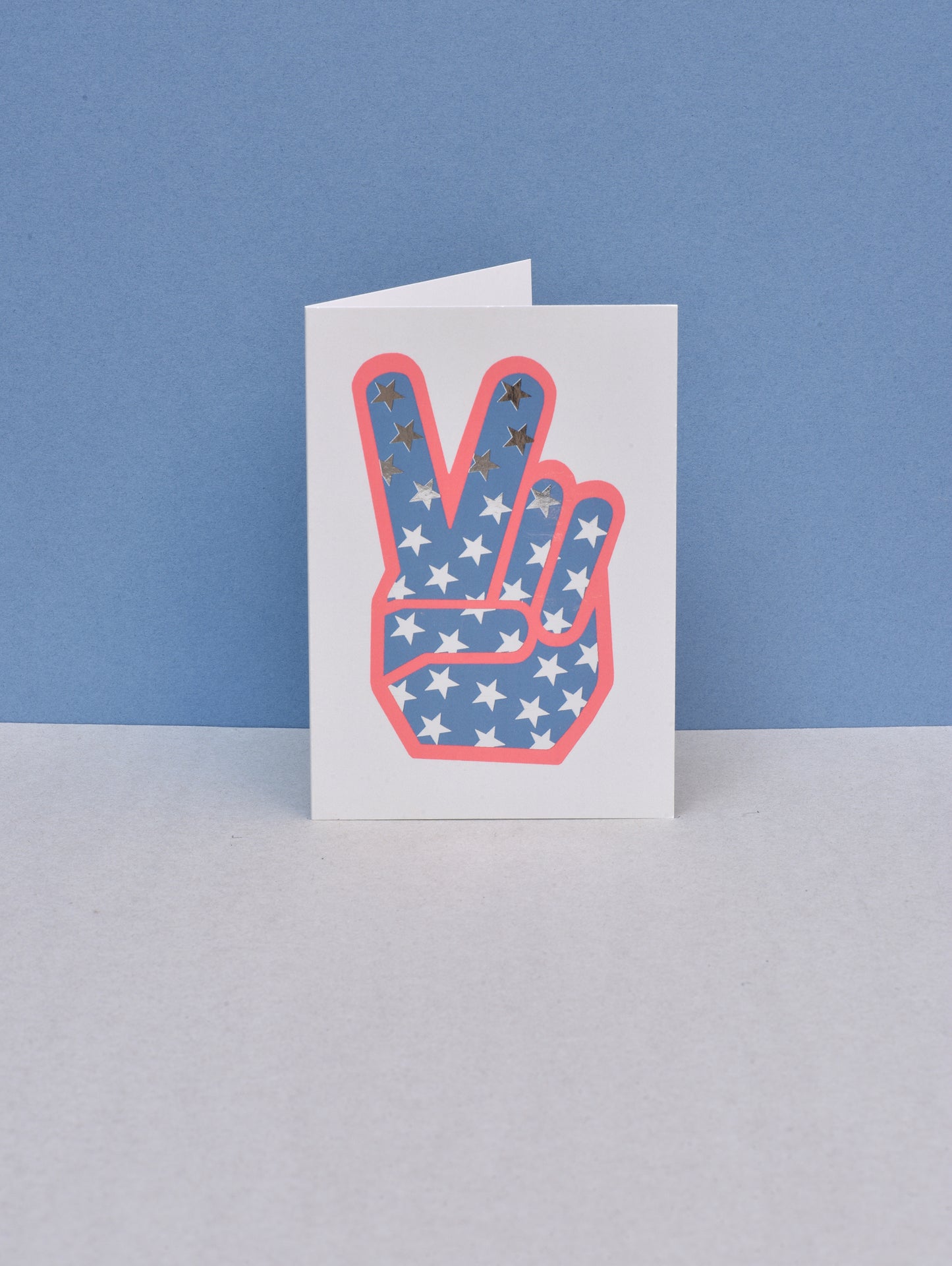 DANDY STAR PEACE SIGN GREETING CARD