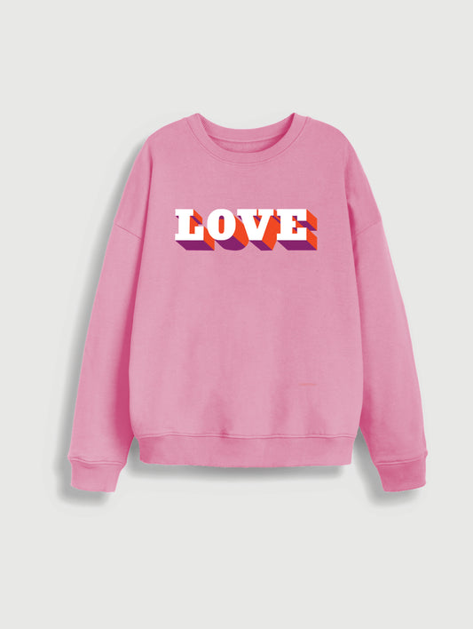 PINKY LOVE SWEATSHIRT