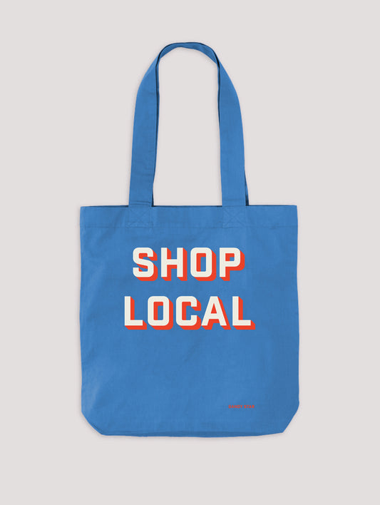 SHOP LOCAL BLUE