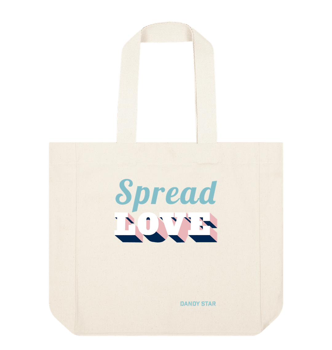 Natural Printed Bag Front