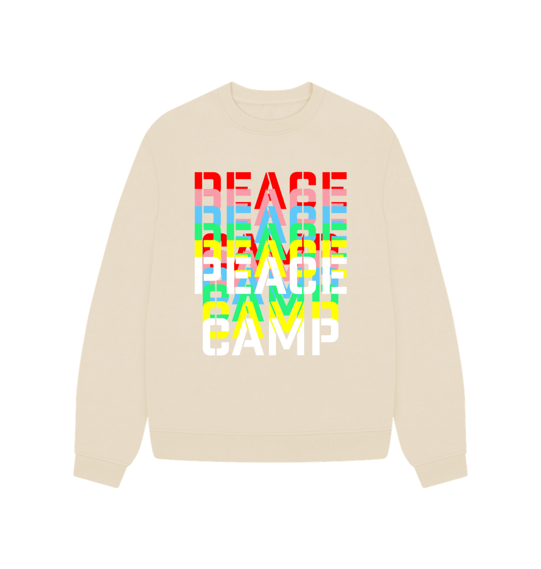 Oat Printed Sweater Front