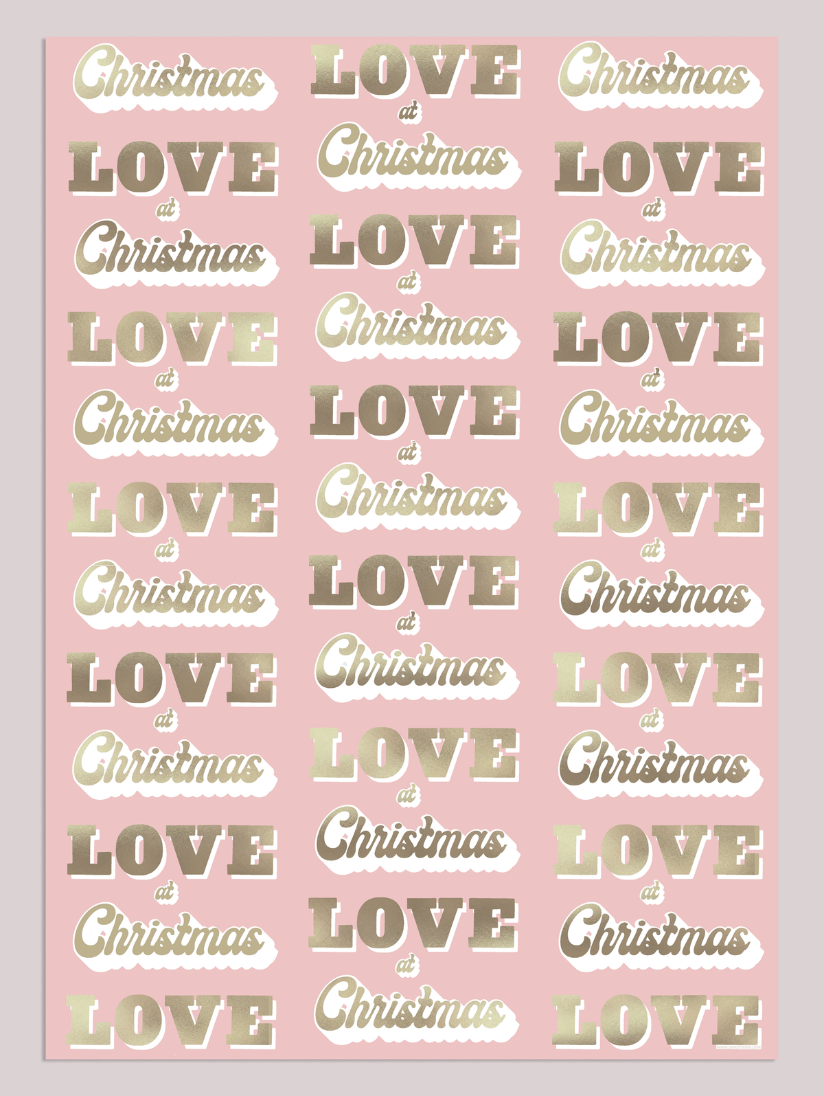 LOVE AT CHRISTMAS WRAP