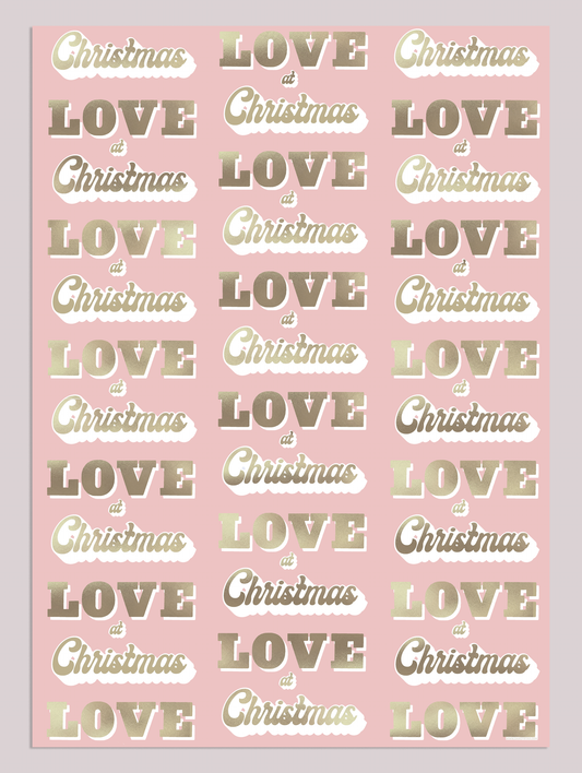 LOVE AT CHRISTMAS WRAP