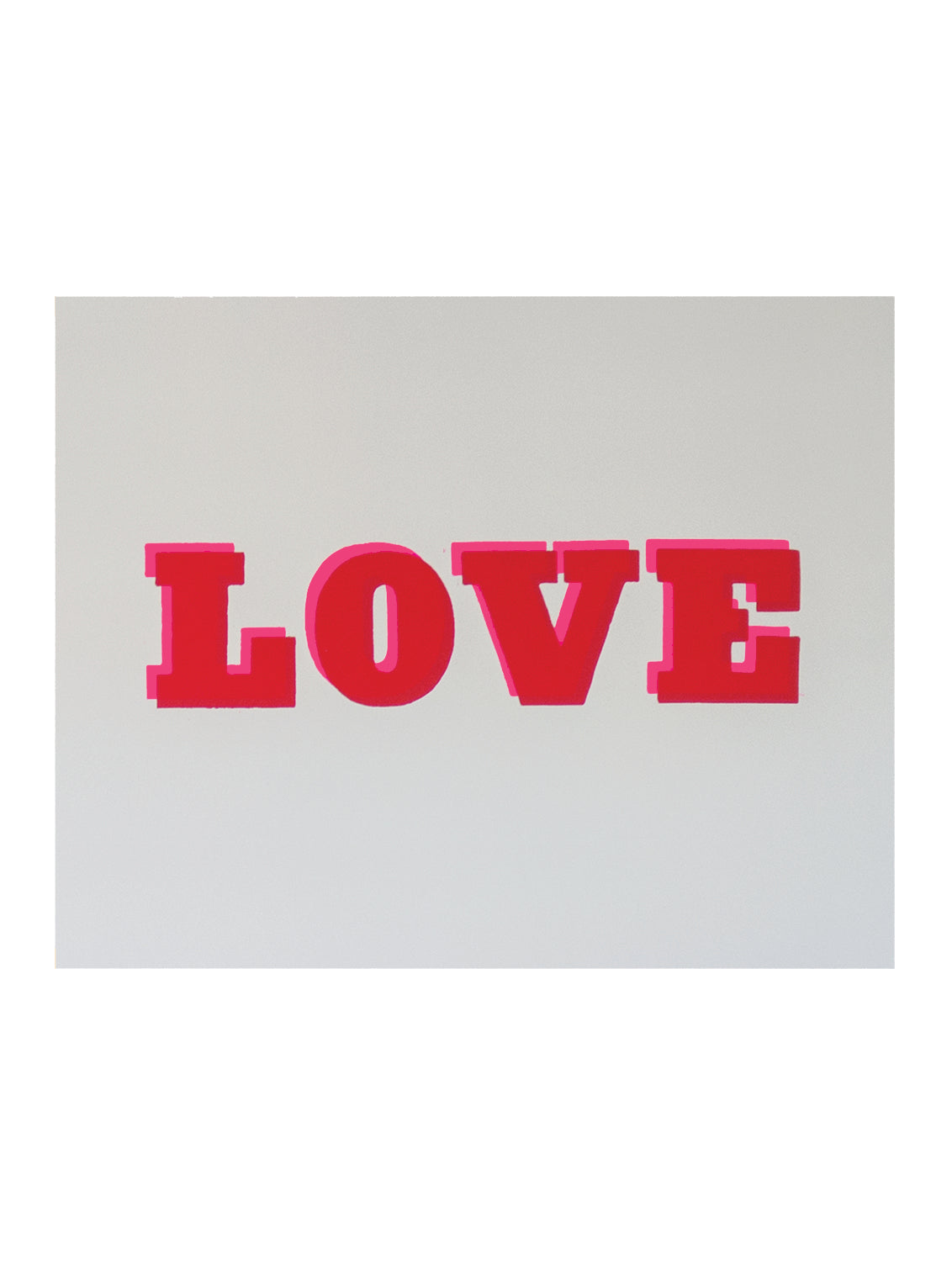 LTD EDITION A2 LOVE PRINT