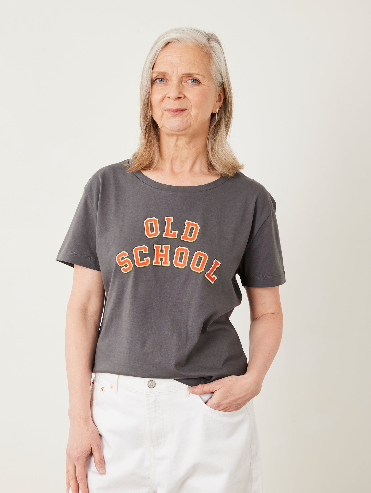 TNMA Old School T-shirt charcoal
